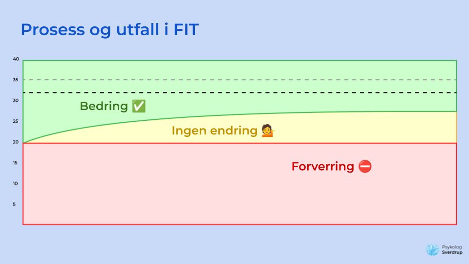 Prosess og utfall i FIT